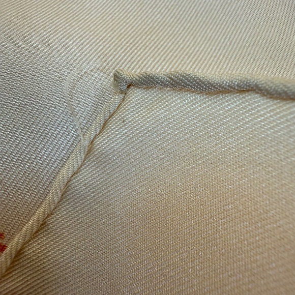 Guillemin Paris Vintage Silk Scarf 🇫🇷 – Mid-Century Geometric Design - Picture 9 of 10